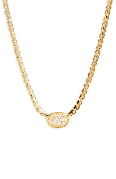 Alanna Crystal Pendant Necklace