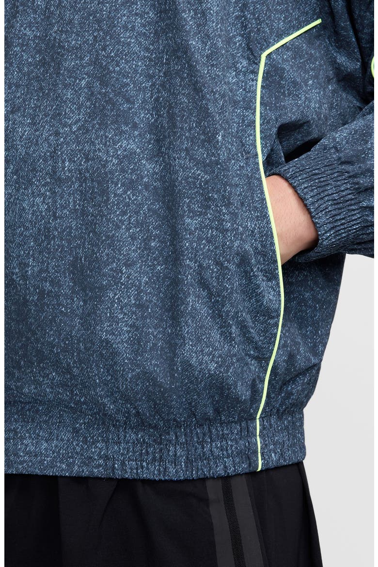 Club Full Zip Windbreaker, Alternate, color, WORK BLUE/ OBSIDIAN