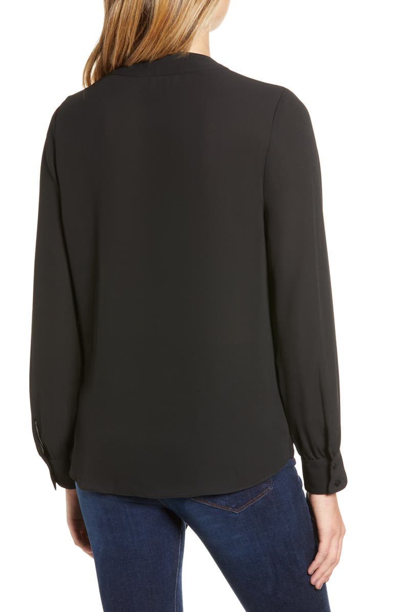 Chelsea28 Tie Front Top, Alternate, color, 