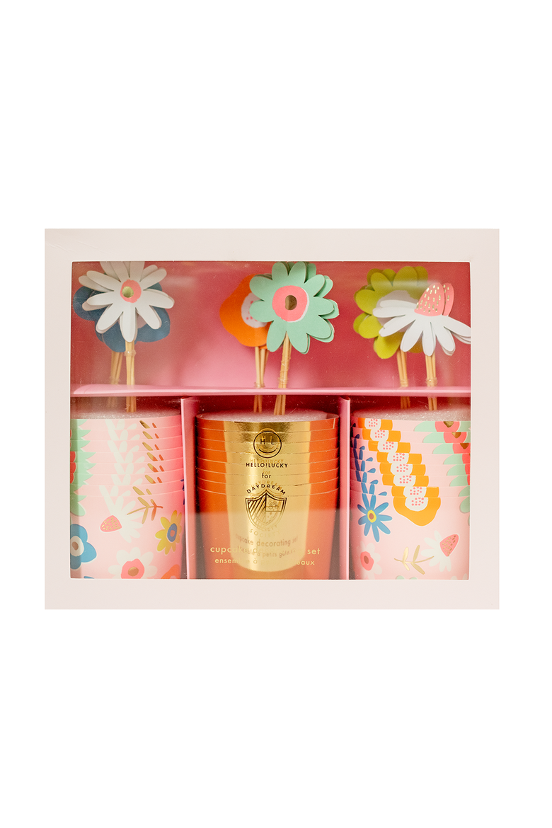 Flora Cupcake Decorating Set, Alternate, color, Assorted Pre-Pack