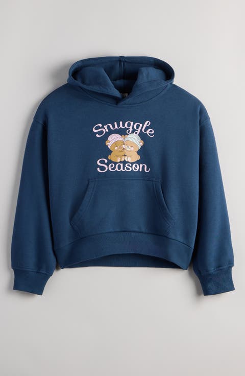 Kids' Graphic Print Hoodie