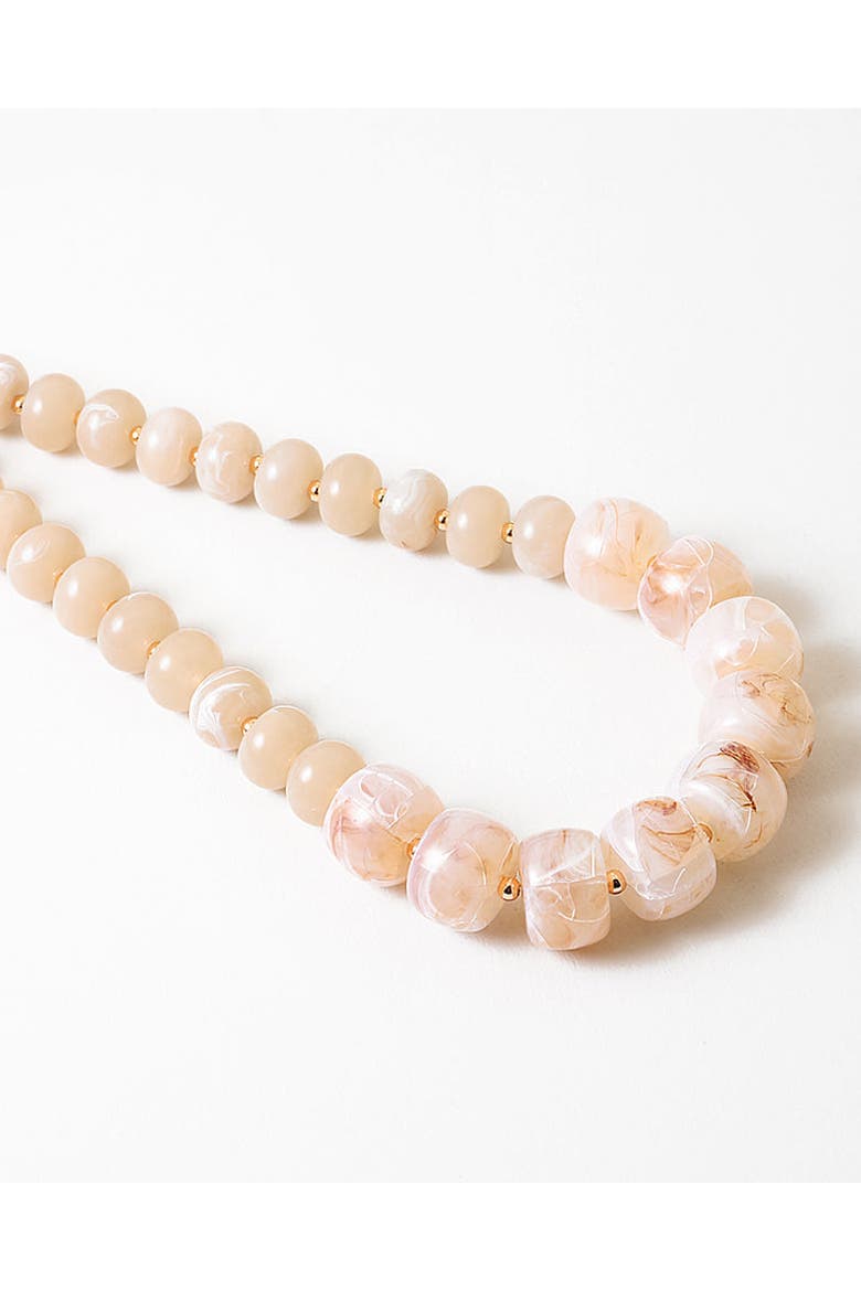 The Moonstone Path Necklace, Alternate, color, Pink