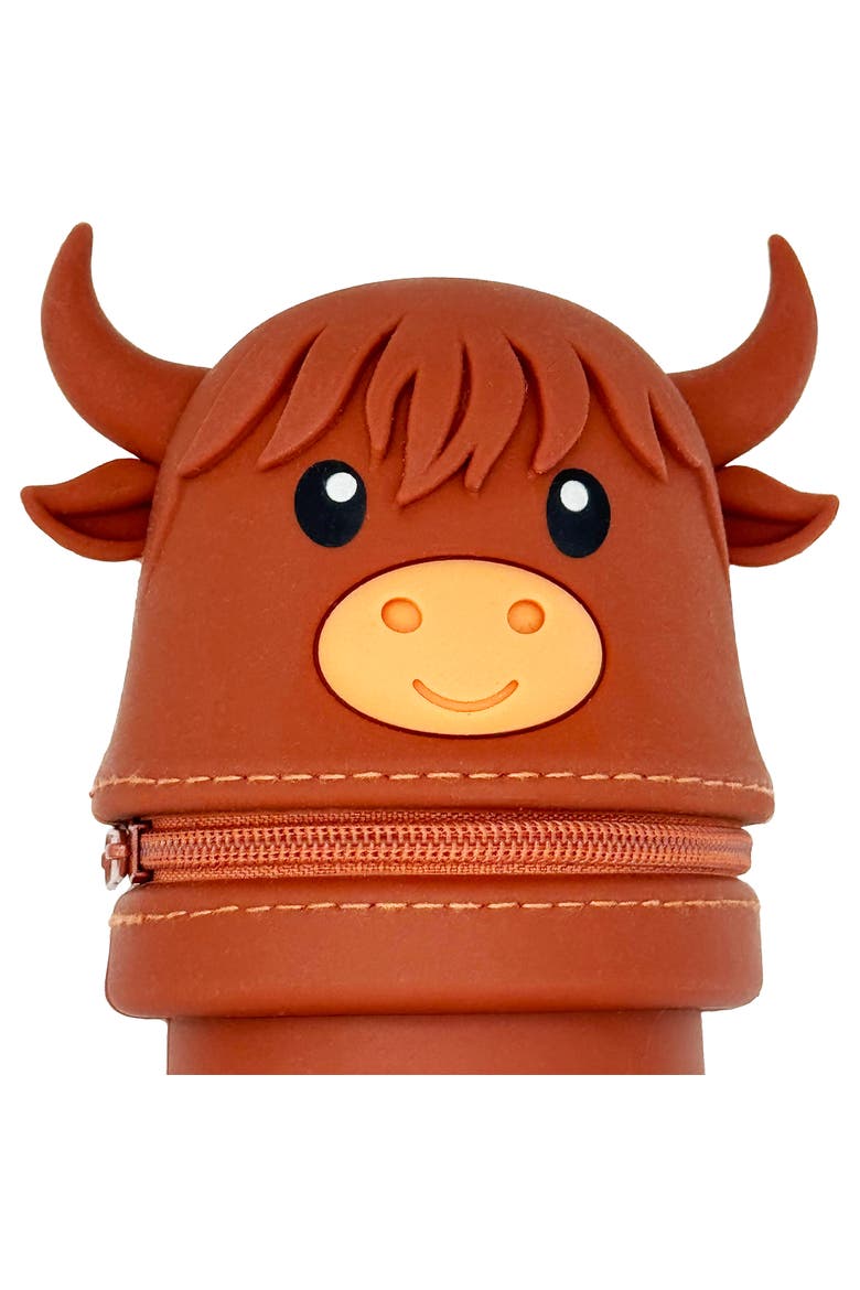Retractable Pencil Case, Alternate, color, Multicolored