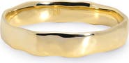 Monica Vinader Hammered Band Ring