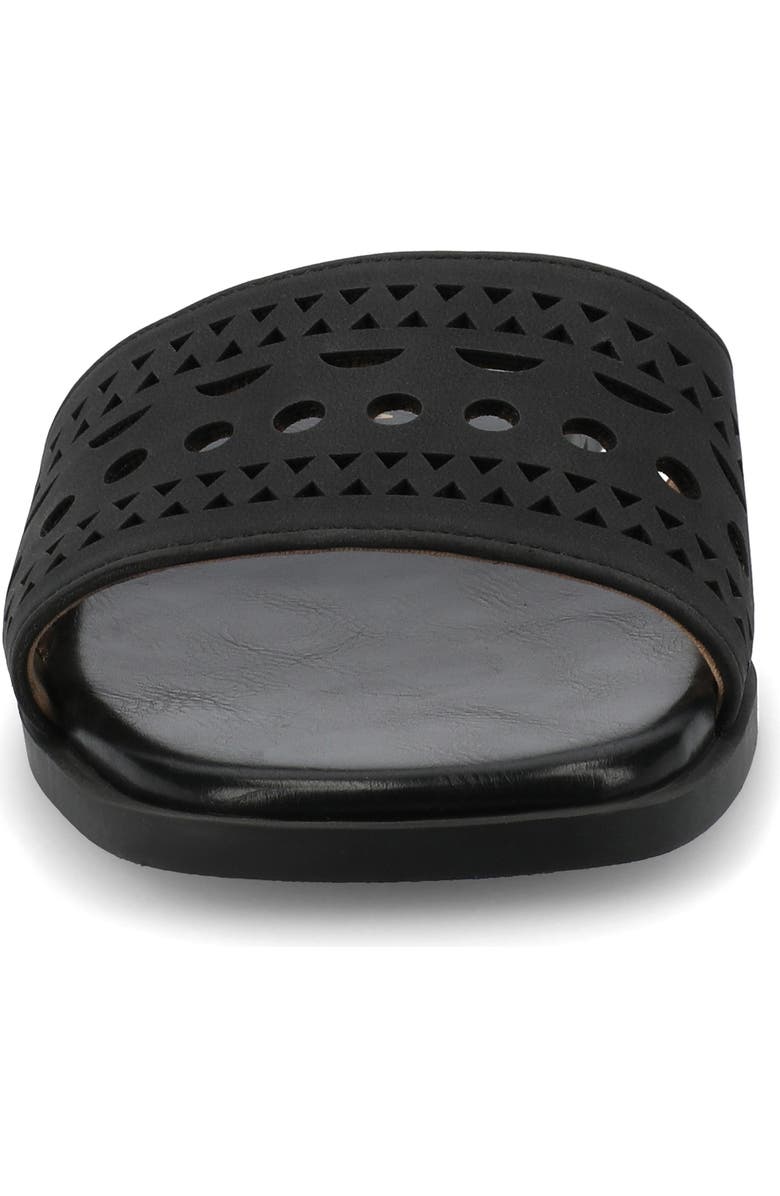 Journee Collection Brodie Slide Sandal, Alternate, color,