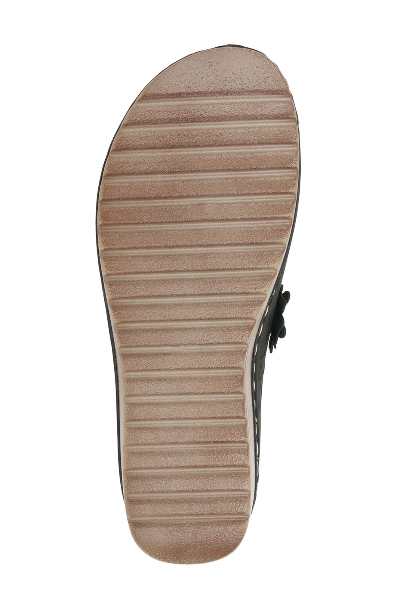 GOOD CHOICE NEW YORK Krista Flower Cutout Wedge Mule, Alternate, color, 