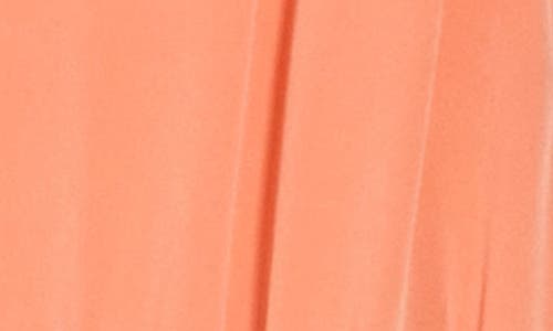 Shop Ramy Brook Clover Sleeveless Plunge Neck Minidress In Tropic Orange
