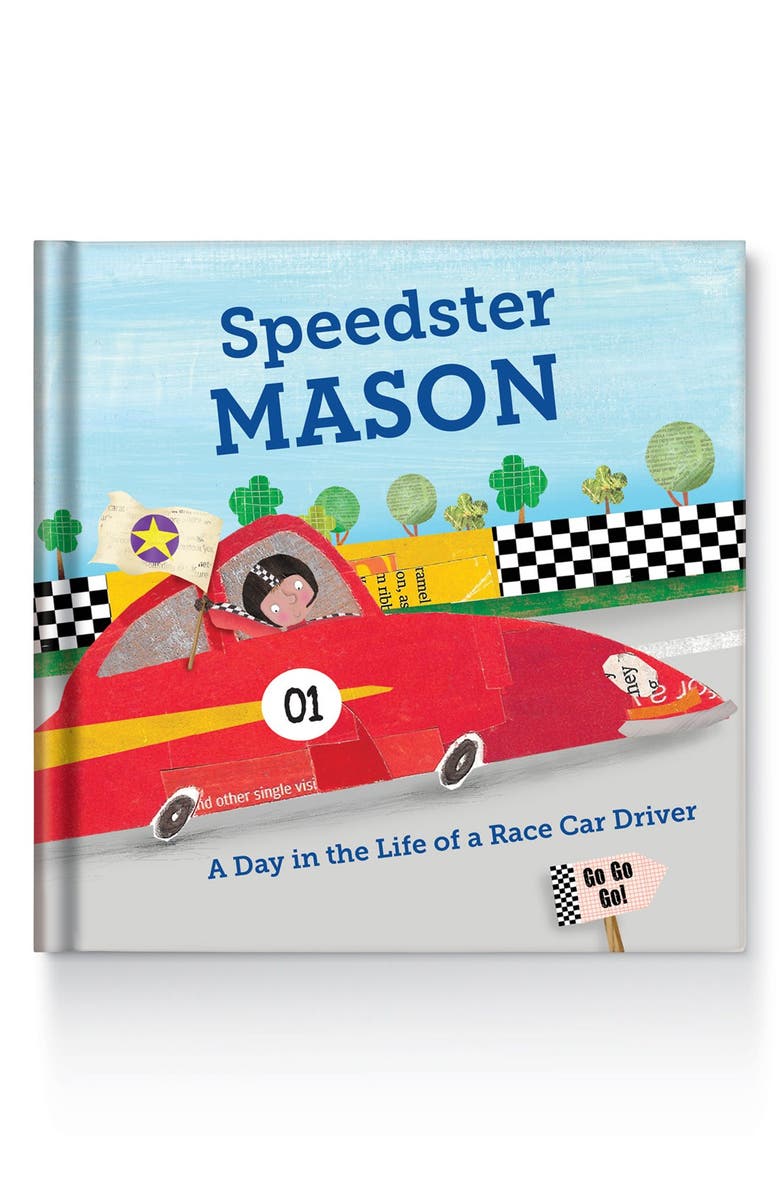 I See Me! 'Speedster' Personalized Book, Main, color, Brown