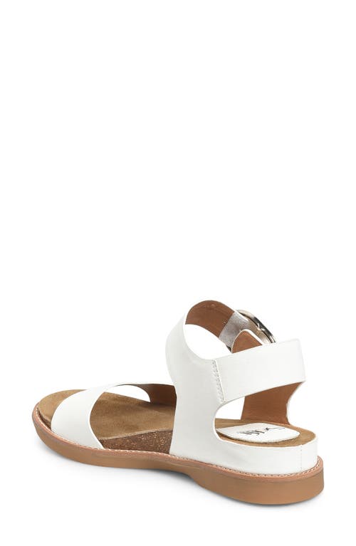 Söfft Bali Sandal In True White