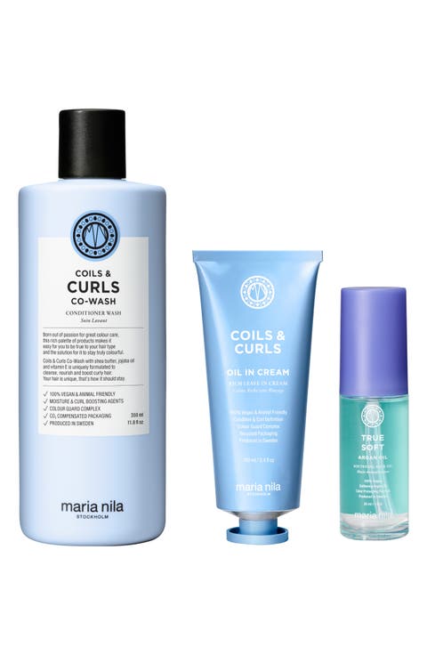 Curls N Coils Beauty Bag Set (Limited Edition) $81.50 Value