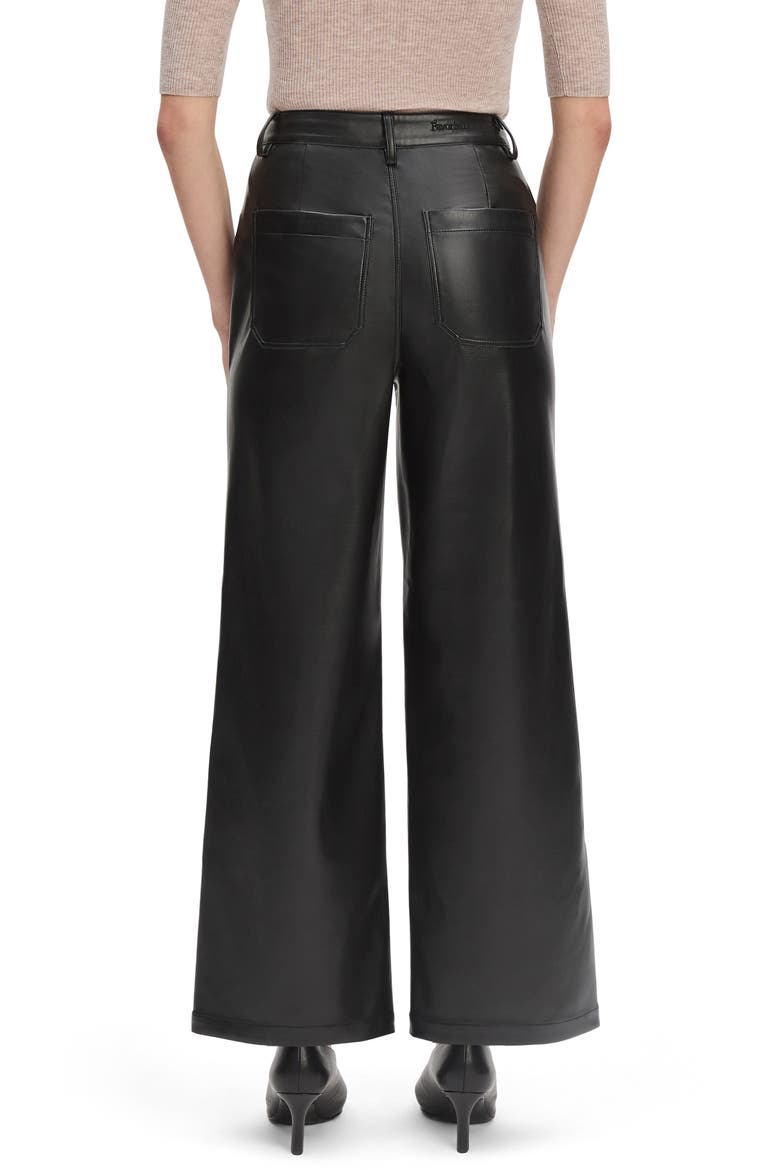 The Mischa Super High Waist Wide Leg Pants, Alternate, color, RAVEN
