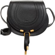 Chloé Small Marcie Leather Crossbody Bag