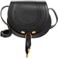 Chloé Small Marcie Leather Crossbody Bag