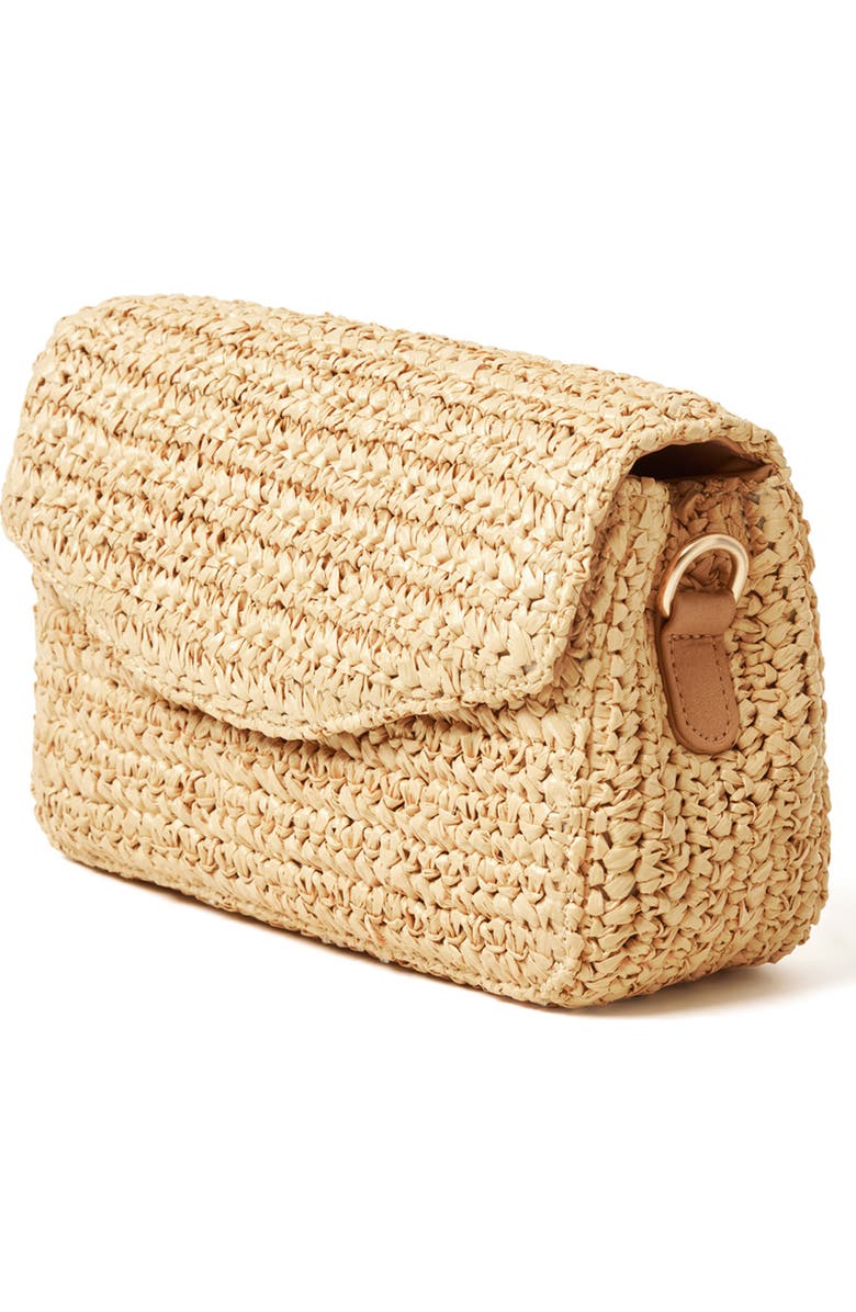 LSPACE Sunrise Raffia Shoulder Bag, Alternate, color,