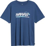 Rip Curl Hawaii Gritty Cotton Graphic T-Shirt