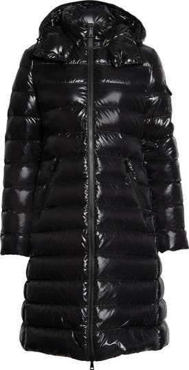 Moncler Moka Water Resistant Long Hooded Down Puffer Parka Moncler Moka Water Resistant Long Hooded Down Puffer Parka