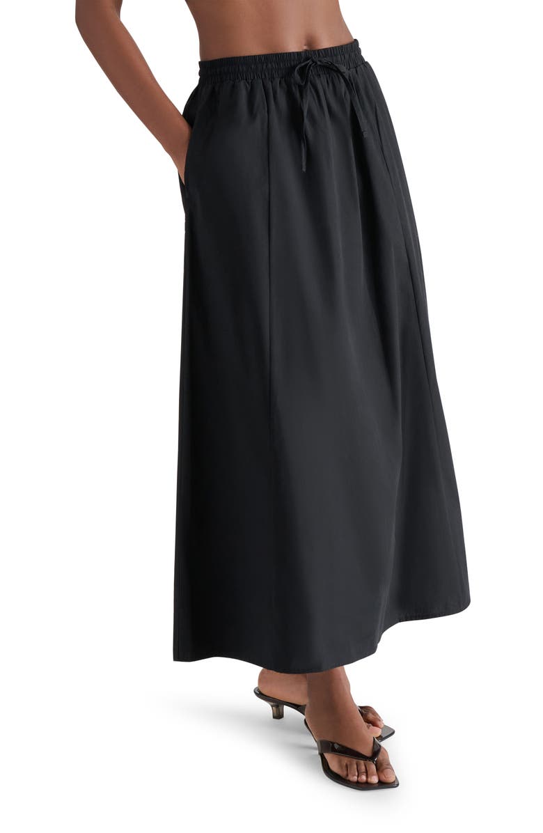 Steve Madden Sunny Cotton Maxi Skirt, Alternate, color,