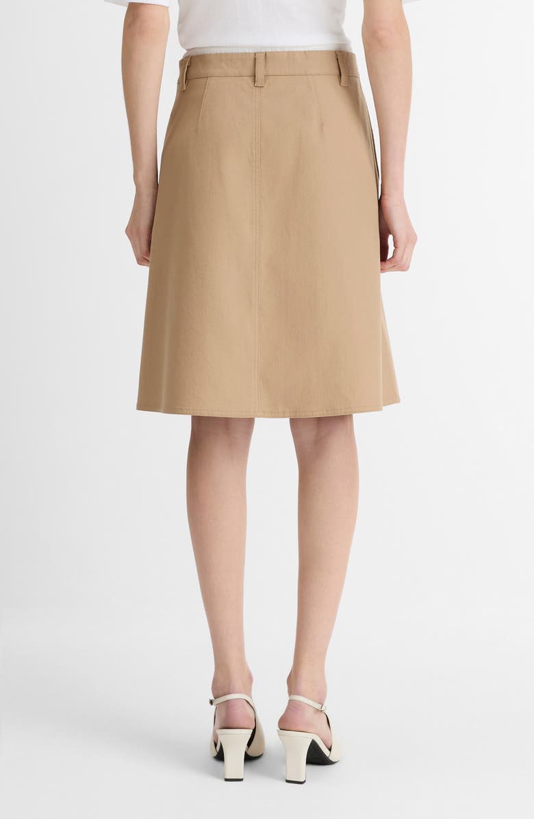 Vince Double Waist Drawstring Skirt, Alternate, color, Sandbar