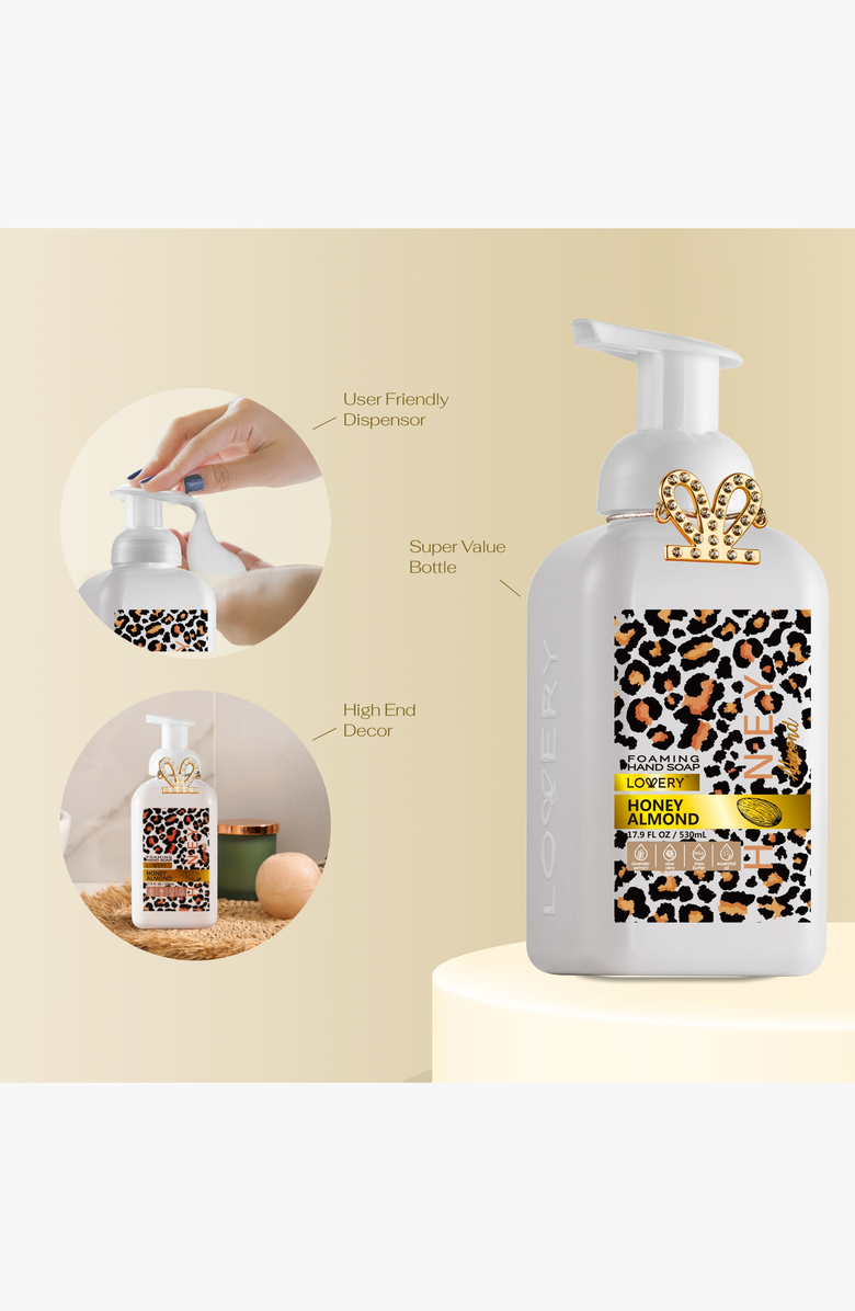 Lovery Foaming Hand Soap, Alternate, color, 