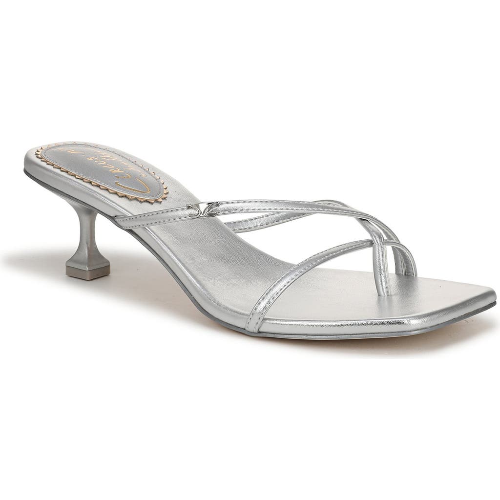 Circus Ny By Sam Edelman Juliet Strappy Kitten-heel Dress Sandals