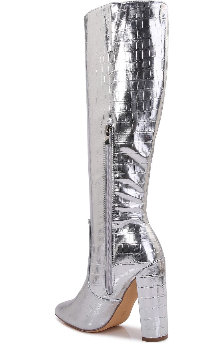 BERNESS Aster Croc Embossed Boot, Alternate, color,