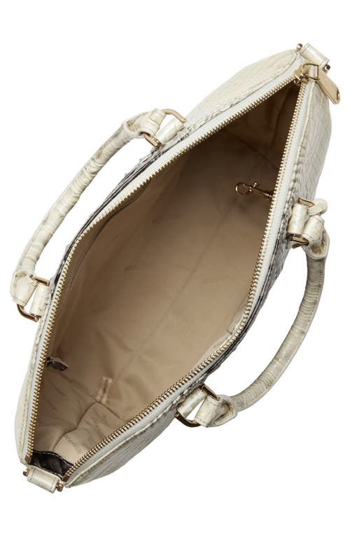 Brahmin Large Duxbury Croc Embossed Leather Satchel In Multi