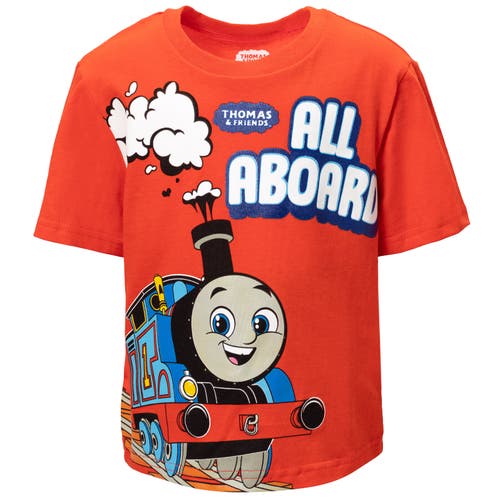Thomas & Friends Tank Top, T-shirt & Shorts Set In Multi