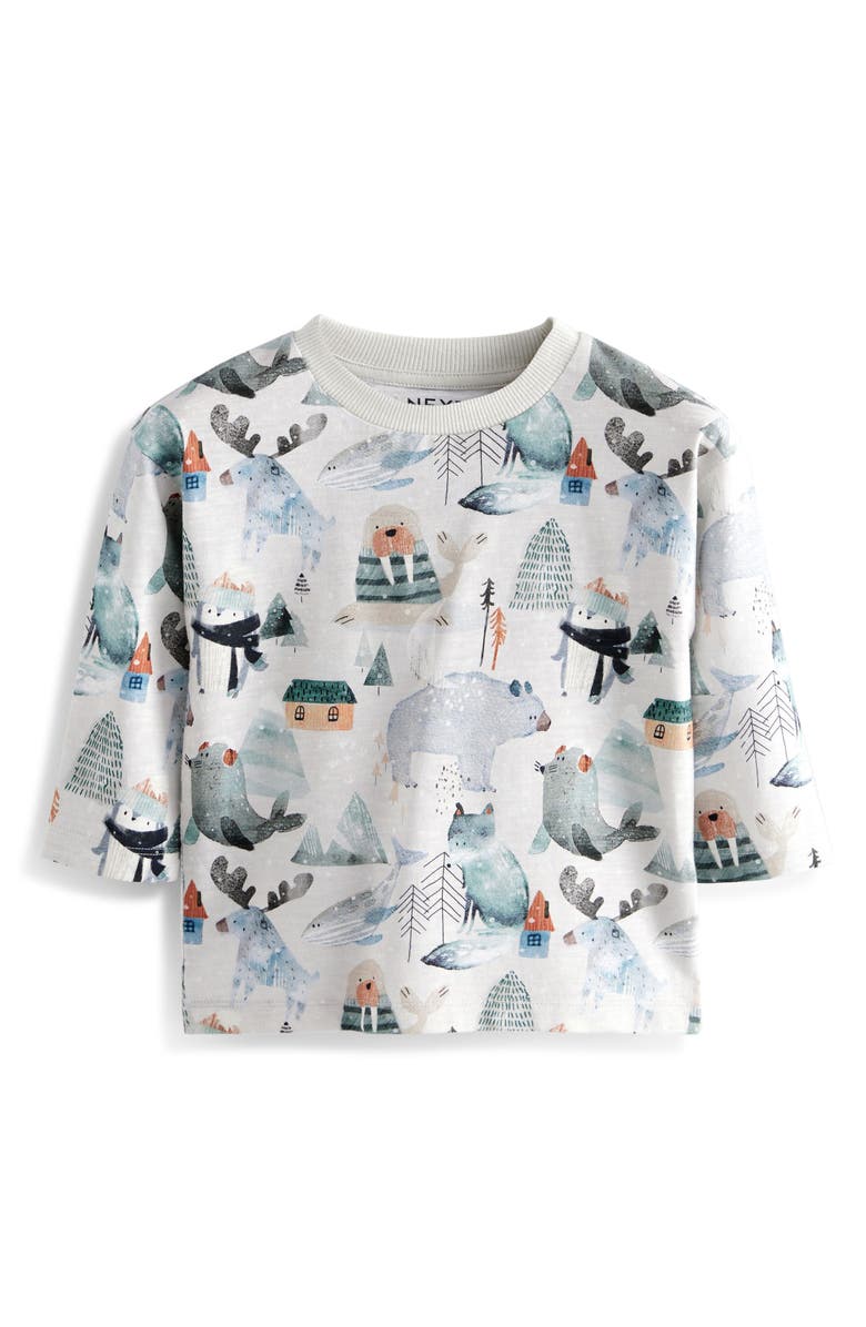 NEXT Kids' Assorted 3-Pack Cotton T-Shirts, Alternate, color,