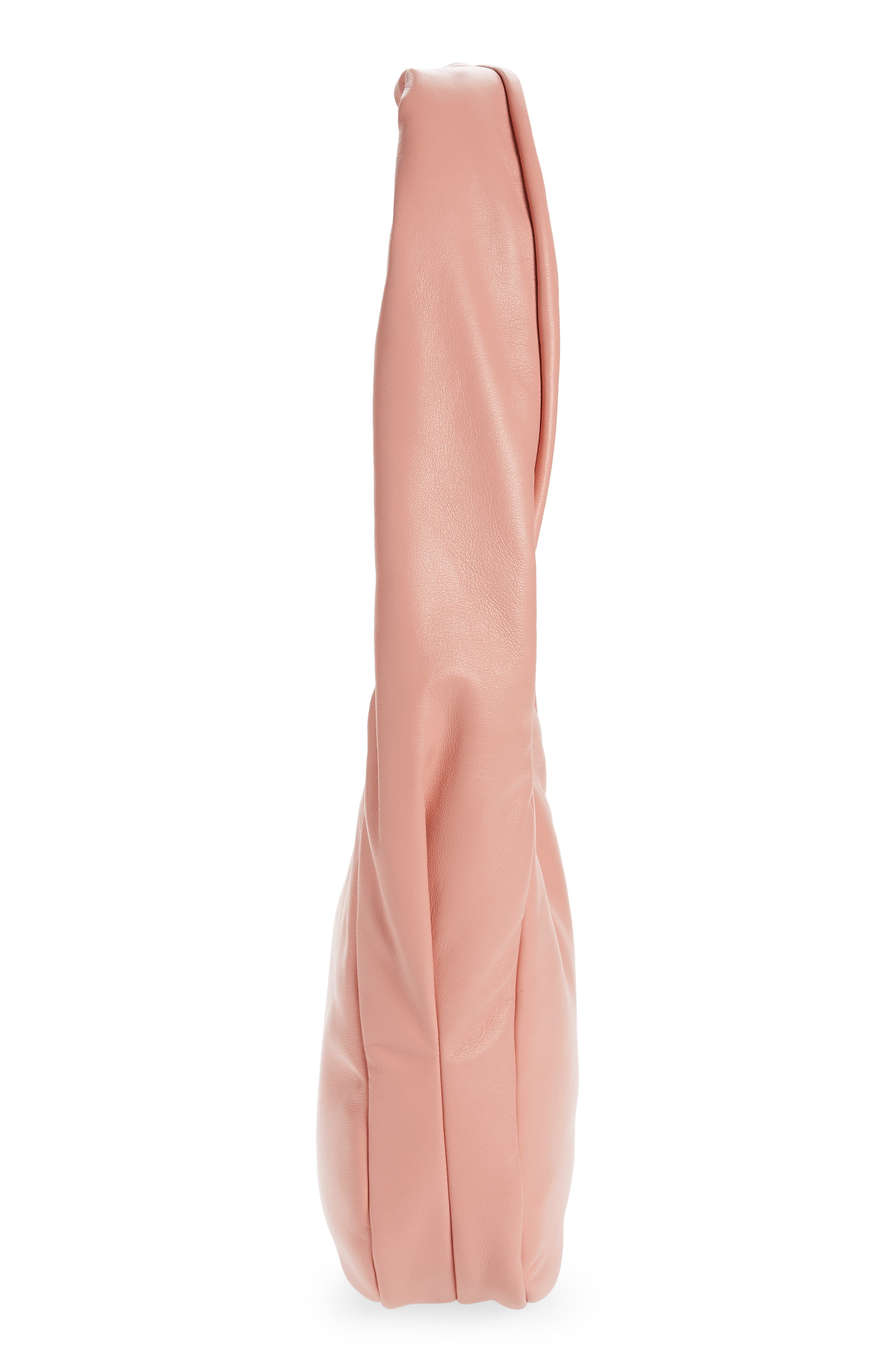 Medium Helene Soft Twist Leather Shoulder Bag, Alternate, color, PEACH