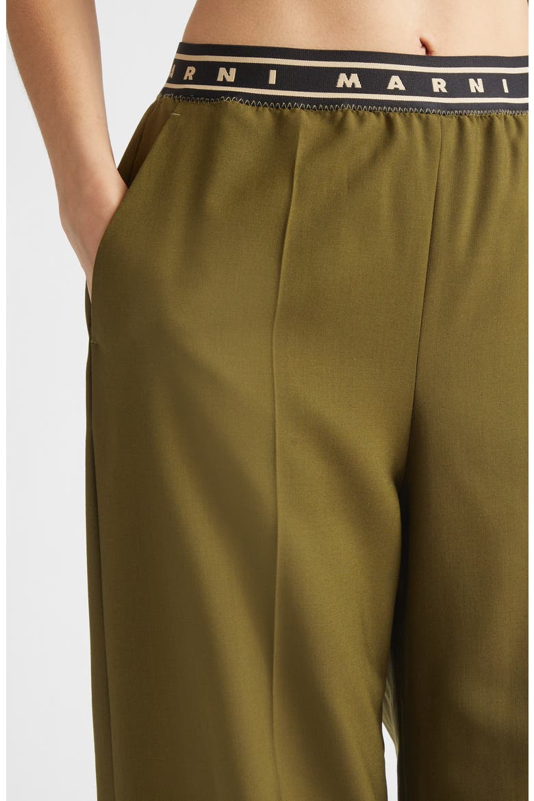 Tropical Virgin Wool Straight Leg Pants, Alternate, color, 00V51DUSTY OLIVE