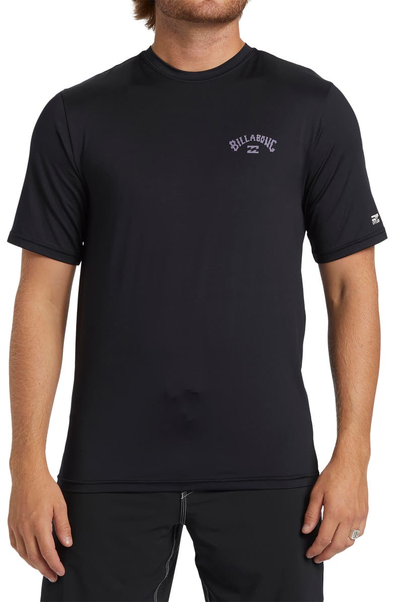 Billabong Arch Loose Fit UPF 50+ Surf T-Shirt, Main, color, 