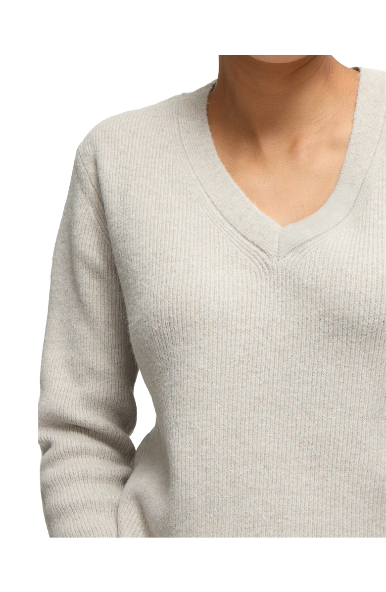 Ingrid & Isabel The Snuggle + Grow Maternity + Nursing Sweater, Alternate, color, Light Gray