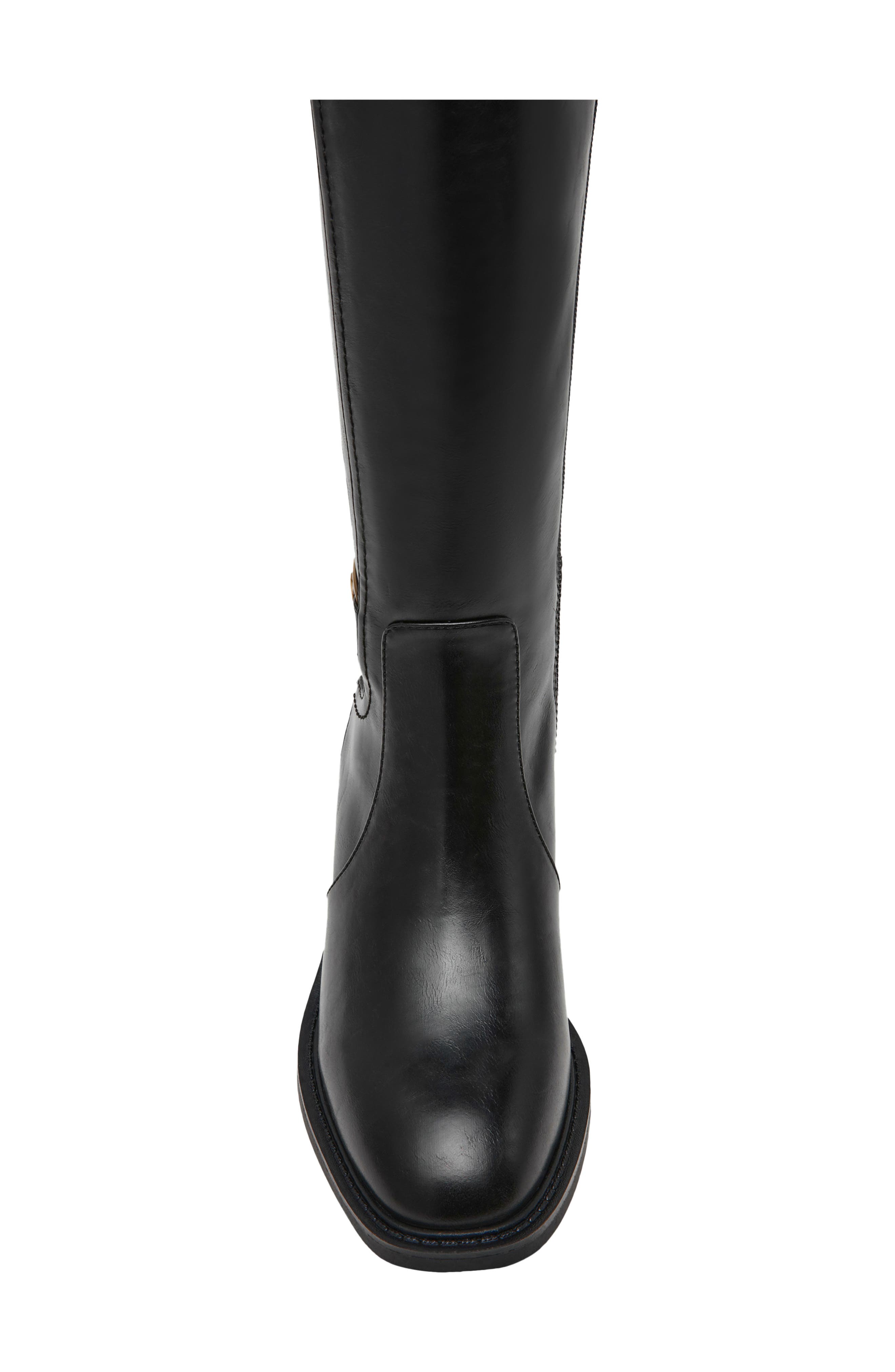 Anne Klein Anessa Boot, Alternate, color, Black Smooth
