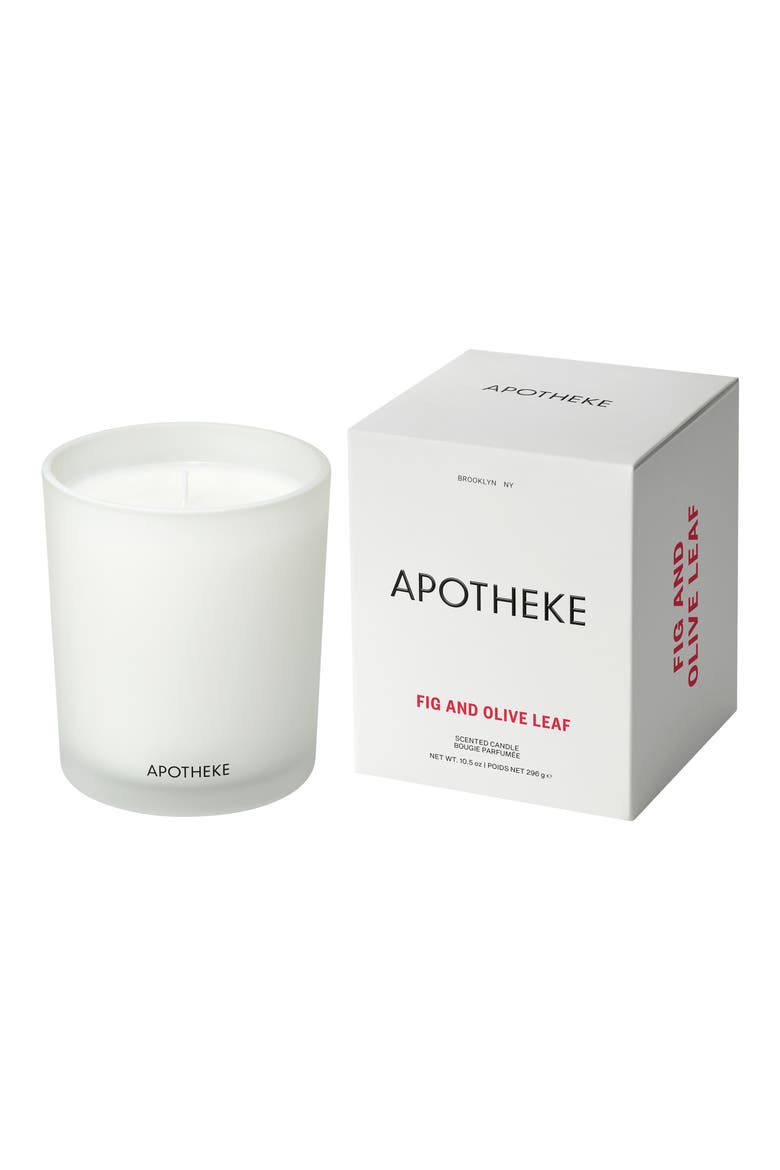Fig & Olive Leaf Classic Scented Candle, Main, color, NO COLOR