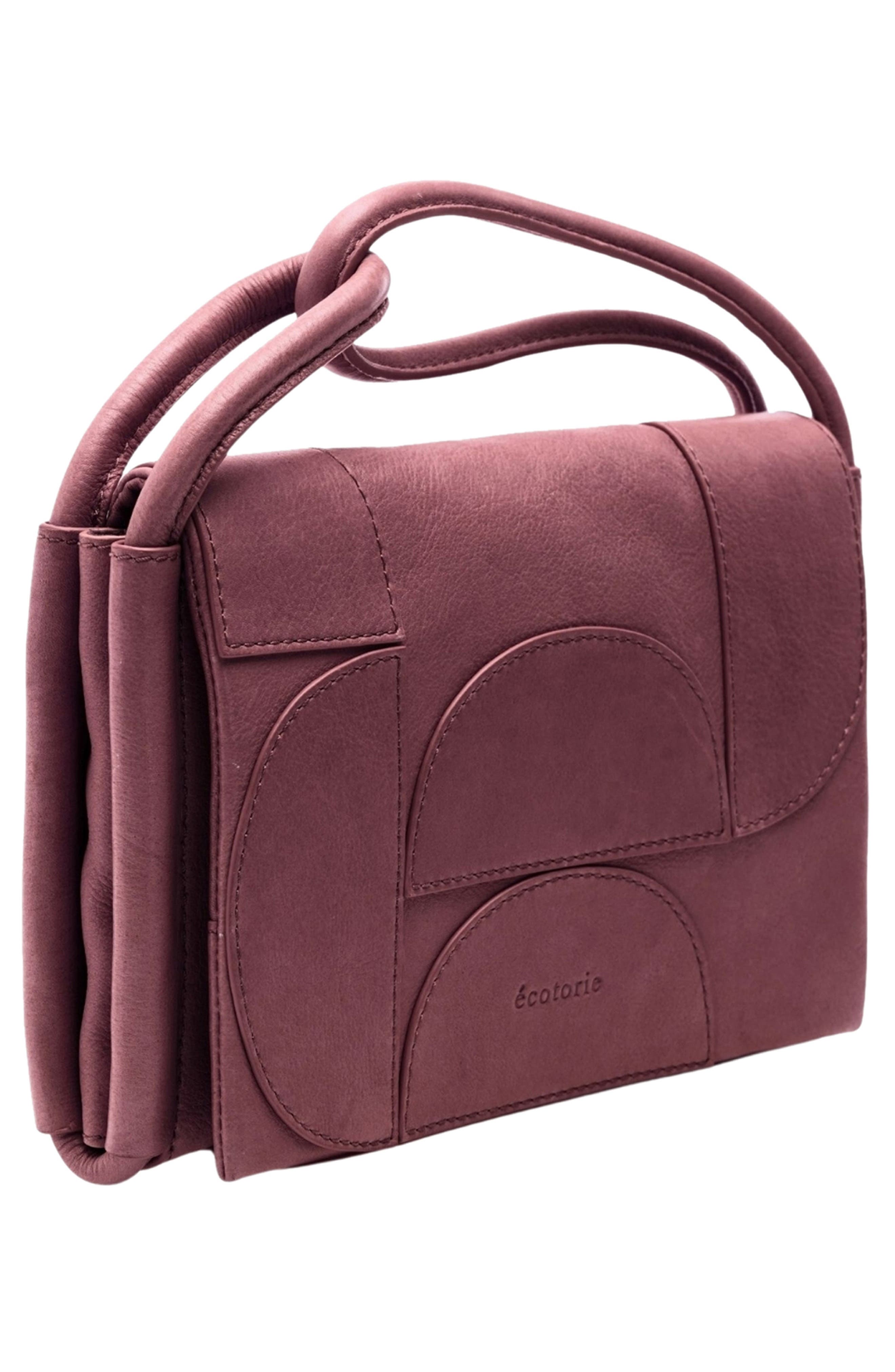 Martha Leather Crossbody Bag, Alternate, color, WINE