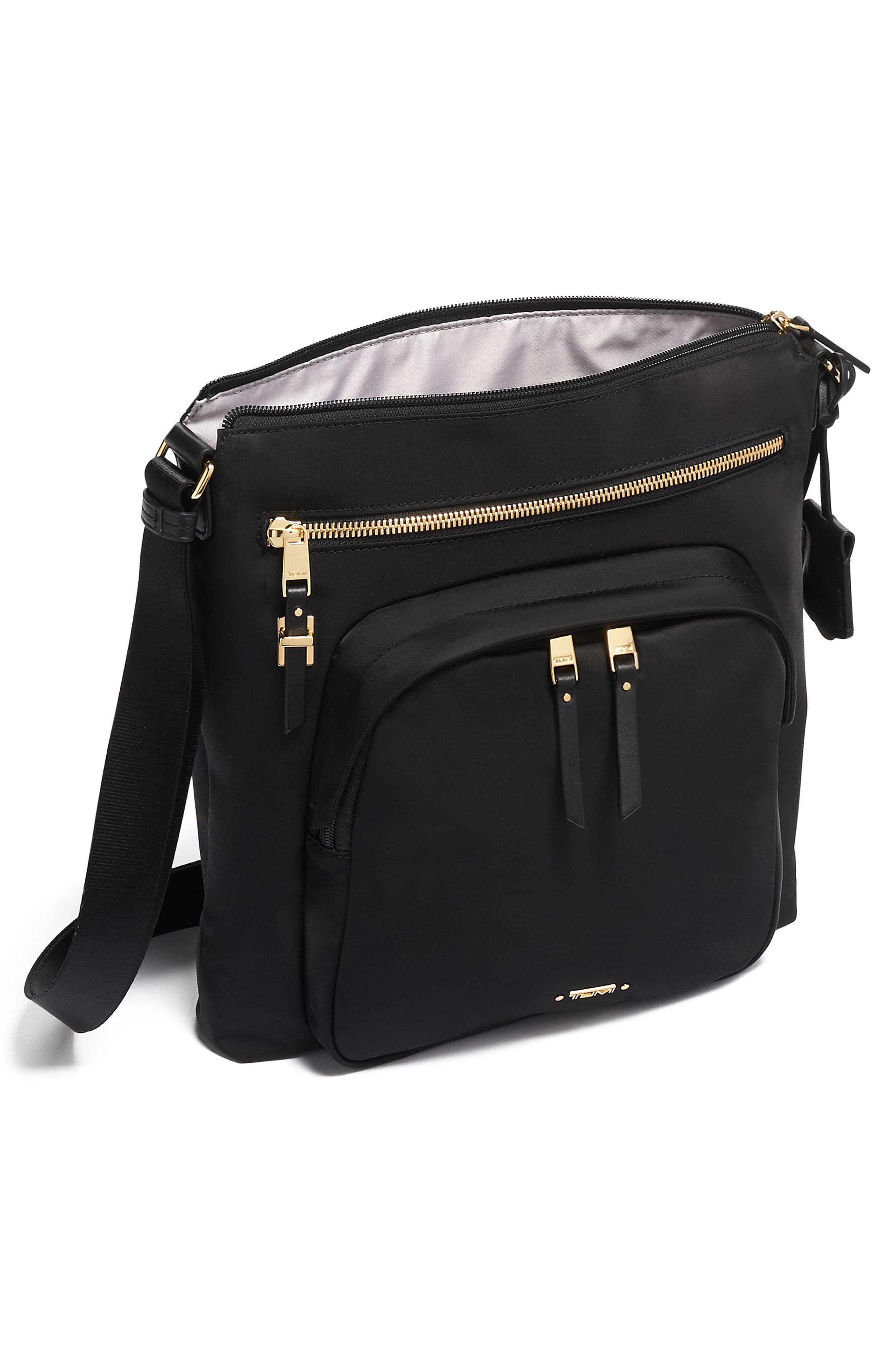 TUMI Voyageur Carmel Nylon Crossbody Bag, Alternate, color, 