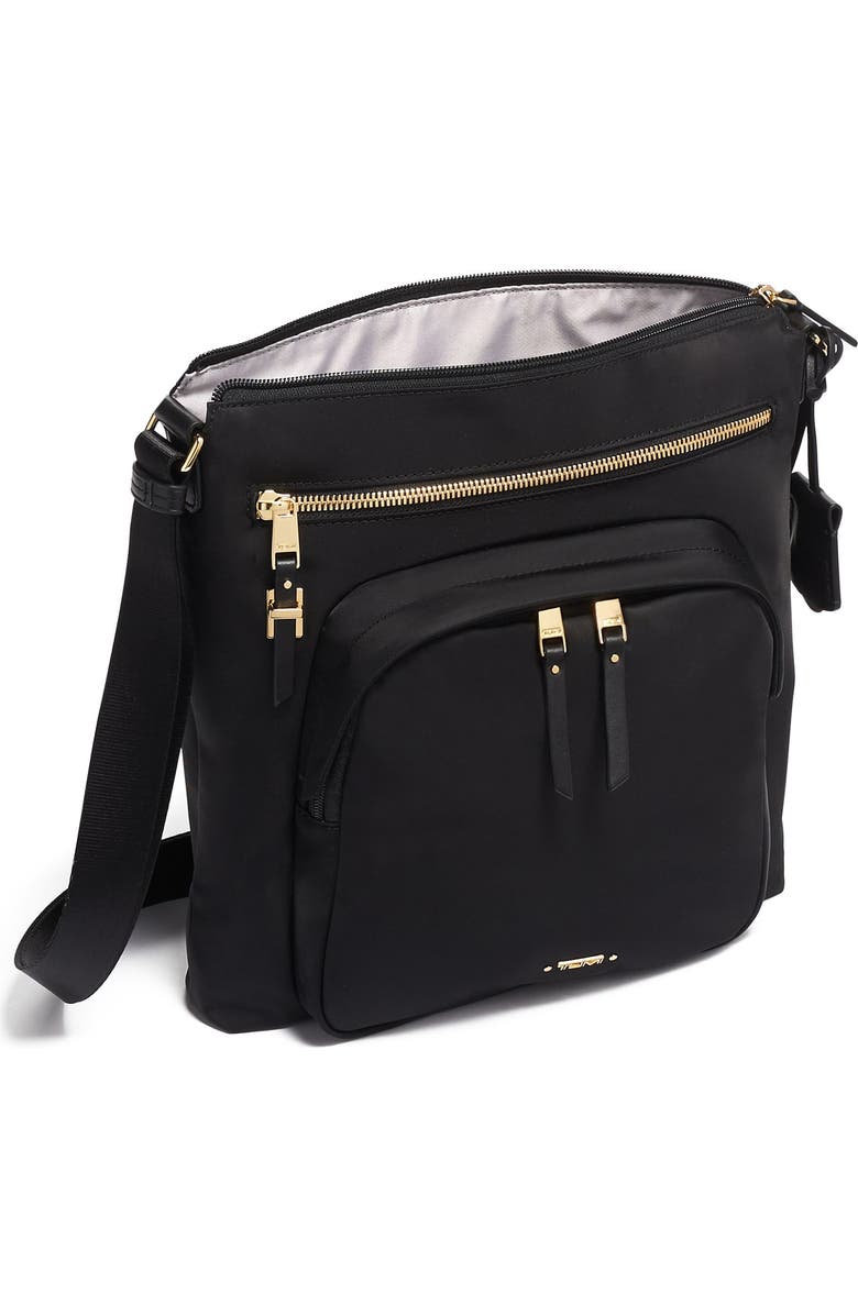 TUMI Voyageur Carmel Nylon Crossbody Bag, Alternate, color,