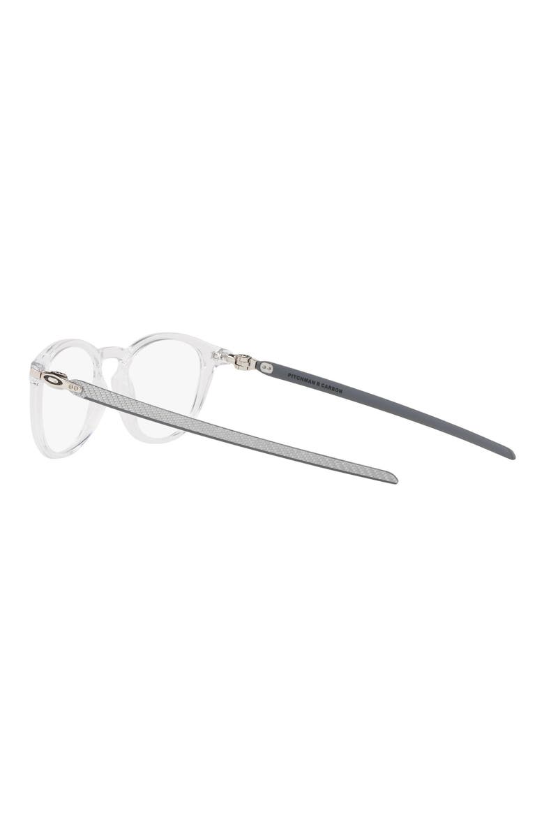 50mm Round Optical Glasses, Alternate, color, POLISHED CLEAR