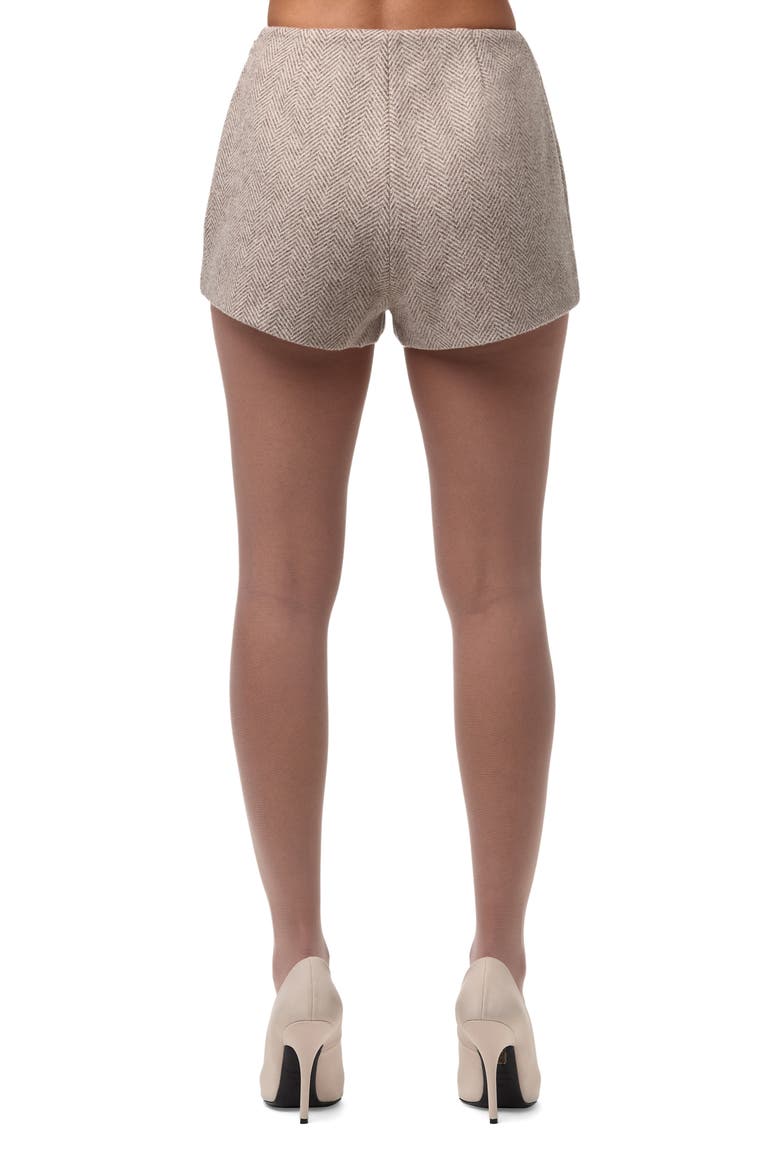 Chevron Shorts, Alternate, color, TAUPE CHEVRON