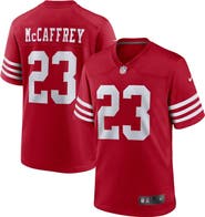 Nike Youth Nike Christian McCaffrey Scarlet San Francisco 49ers Game Jersey