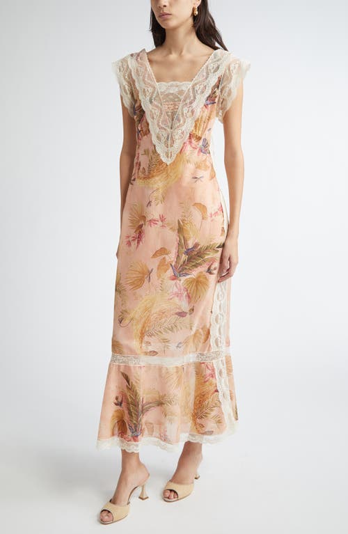 Zimmermann Ascension Floral Cotton Midi Dress