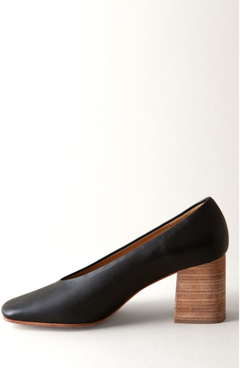 Huma Blanco Salvador Block Heel Pump, Alternate, color, Coal