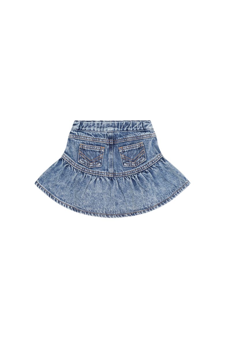 Dreamy Denim Tiered Skirt, Alternate, color, Denim