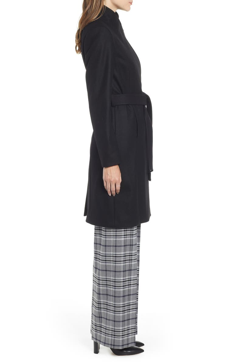 Ted Baker London Ellgenc Belted Wrap Coat, Alternate, color, 