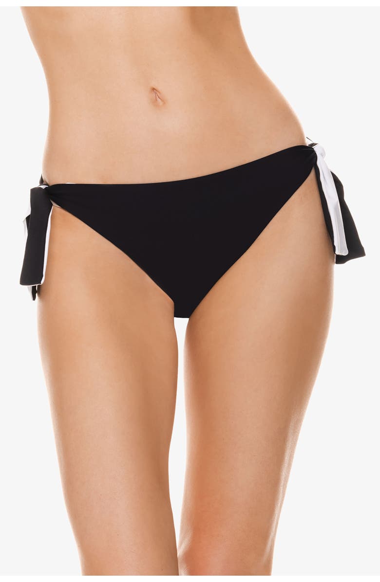 HELEN JON Reversible Tie Hipster, Main, color, Black White