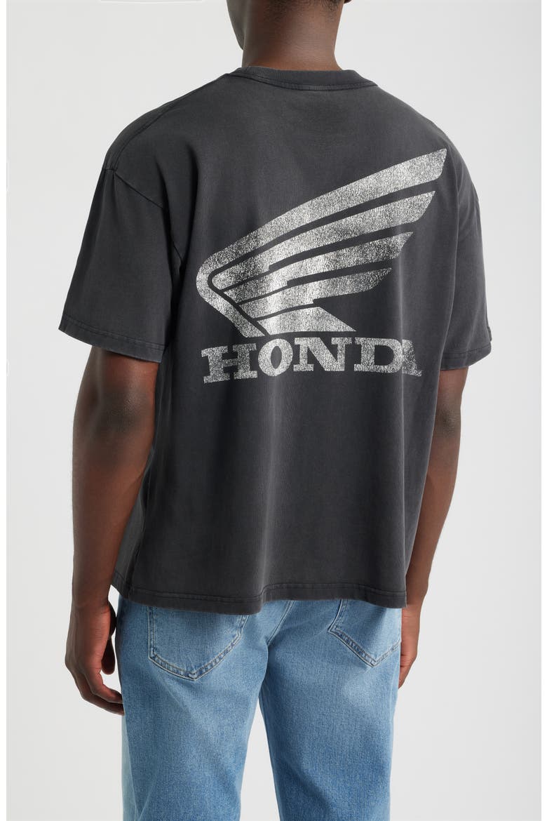 Honda Reflection Graphic T-Shirt, Alternate, color, BLACK WASH