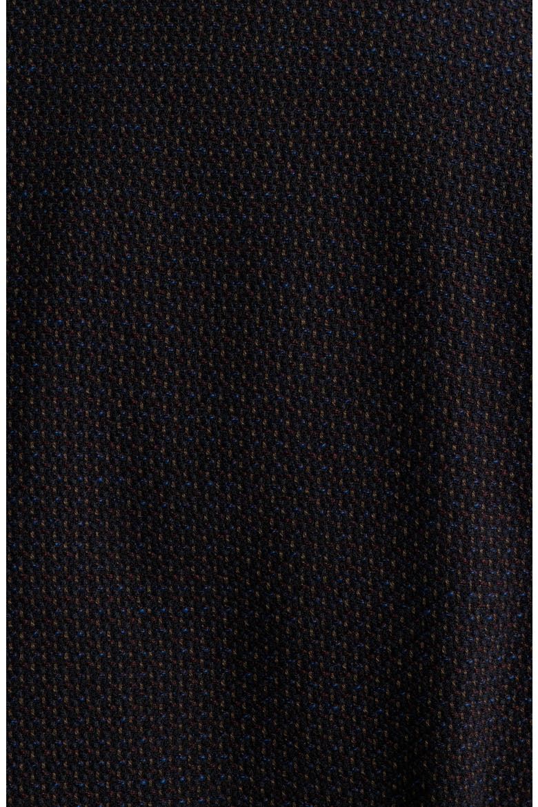Hampton Contemporary Fit Textured Knit Wool Sport Coat, Alternate, color, BROWN