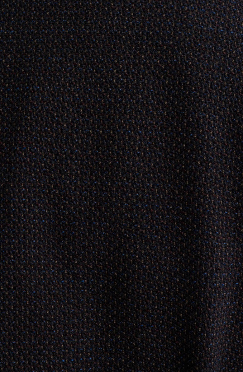 Jack Victor Hampton Contemporary Fit Textured Knit Wool Sport Coat, Alternate, color, Brown