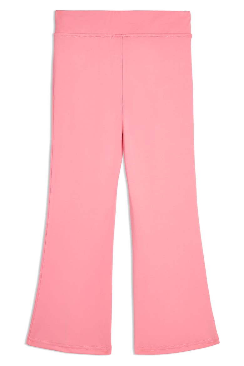 Kids' Bow Society Flare Leg Pants, Alternate, color, PINKSCAPE