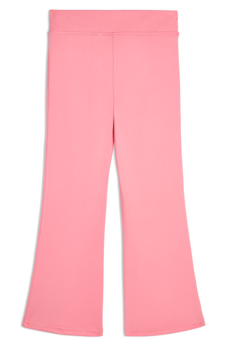 PUMA Kids' Bow Society Flare Leg Pants, Alternate, color, Pink/ Green